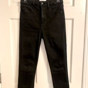 Abercrombie high rise skinny jeans